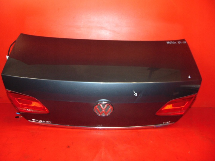 фото №3, Volkswagen passat b7 3c sedan крышка багажника lk7x