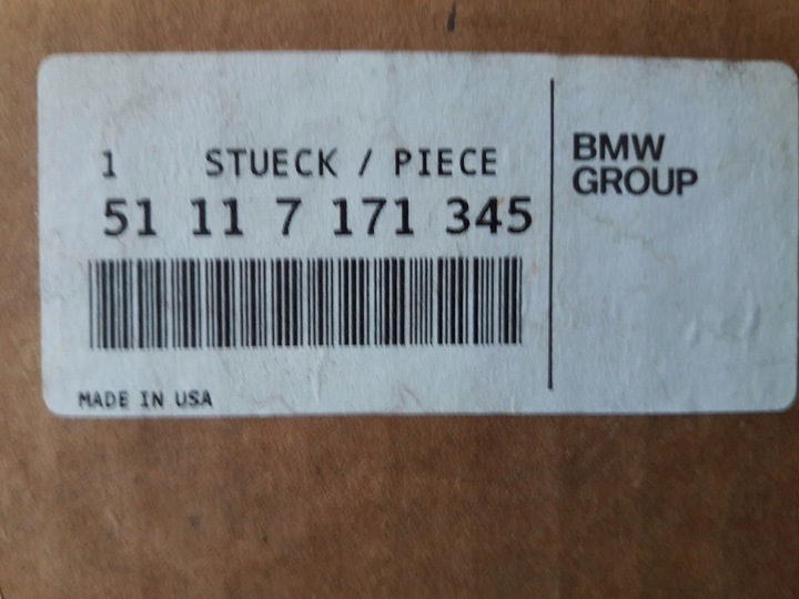 фото №5, Bmw x5 ii e70 3.0 si решітка бампера перед 06-