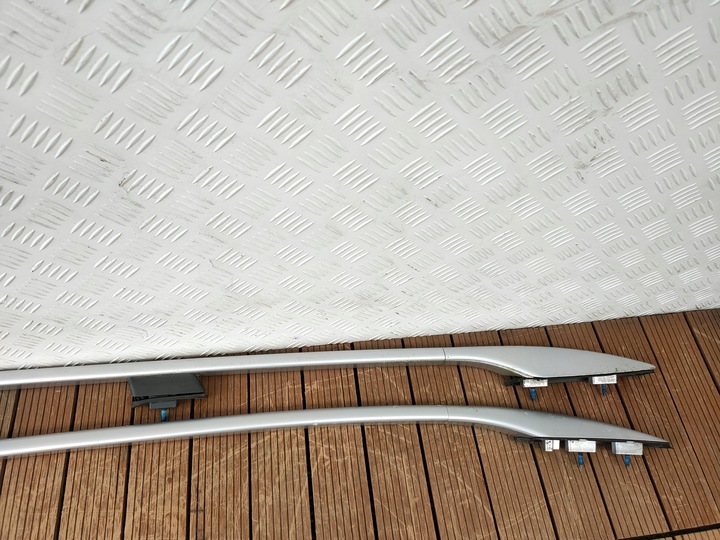 фото №12, Nissan qashqai j10 06-14 рейлинги крышные правые левый заглушки комплект 183cm