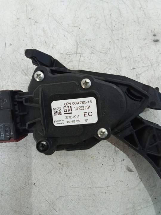 фото №4, K512 педаль газа opel astra j 13252704