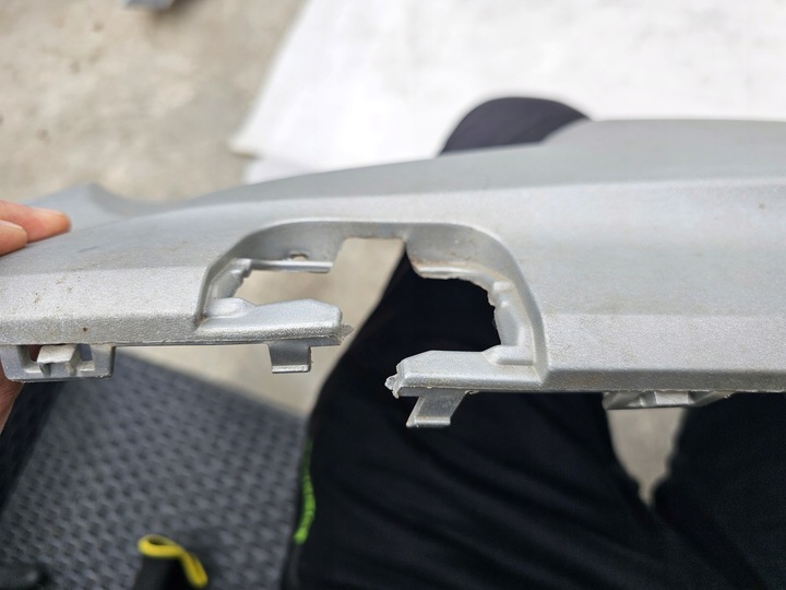 фото №8, Mercedes gla w156 накладка спойлер бампера зад a1568850025