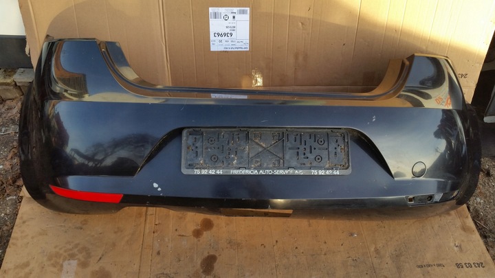 фото №1, Seat leon ii бампер зад 1p0807421