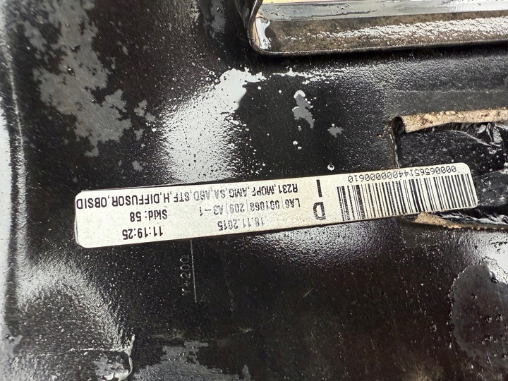 фото №12, Mercedes sl r231 231 рестайлінг amg бампер зад задній комплект wydechy дифузор