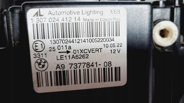 фото №13, Bmw 4 f32 33 36 фара левая полный led некорректируемая 7377841