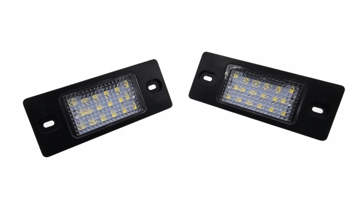 фото №11, Led освещение подсветка номерного знака vw tiguan touareg jetta passat b5