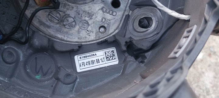 фото №8, Audi a6 c6 кермо мульті з підігрівом + подушка безпеки 4f0419091bb 4e0880201bl