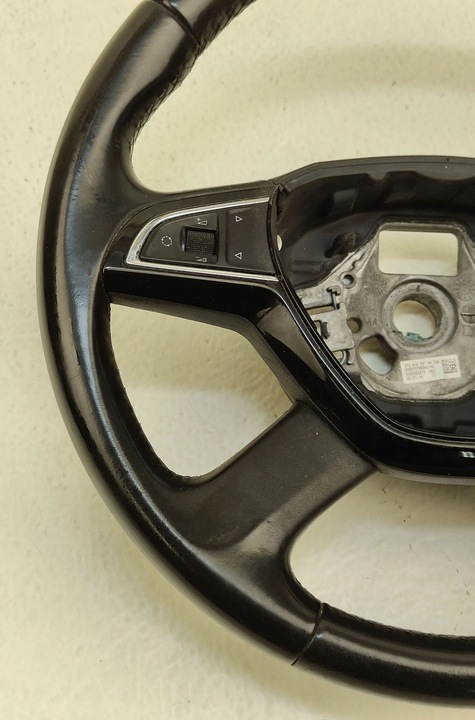 фото №8, Skoda супер 2 ii рестайлинг руль кожаный мультифункция 3t0419091ah