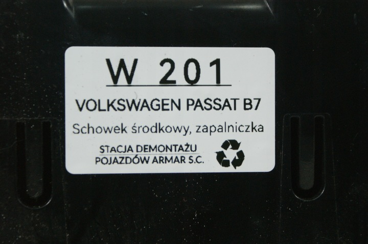 фото №15, Бардачок пепельница передняя w капот volkswagen passat b7 3c0863284k