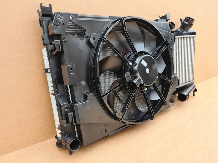 фото №2, Комплект радиатор вентилятор renault captur 0.9tce