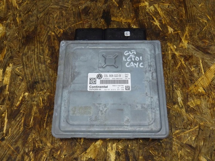 фото №1, Audi a3 8p golf vi leon ii 1.6 tdi cay cayc комп'ютер двигуна 03l906023b