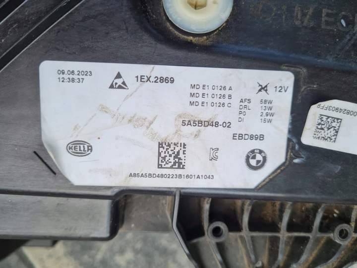 фото №15, Bmw x1 u11 лампи перед повний led адаптивний 5a5bd47-01 5a5bd48-02