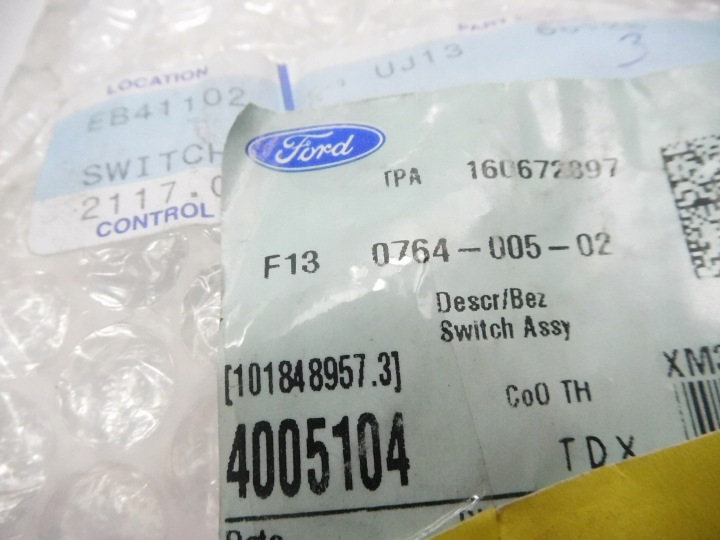фото №10, Перемикач склоомивача, двірник ford ranger 98-11 oem номер 4005104