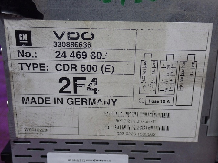 фото №6, Opel astra g ii 98-09 радіо cd 24469302