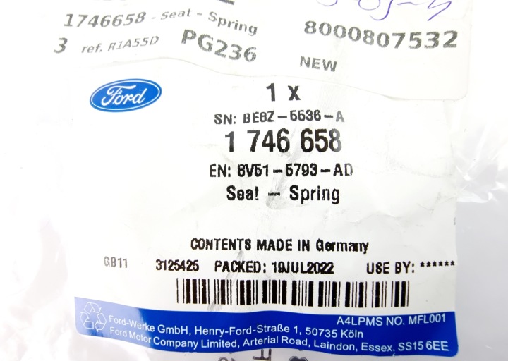 фото №13, Гніздо пружини зад b-max ecosport fiesta courier