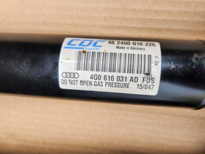 фото №1, Audi a6 c7 амортизатор правые левый зад 4g0616031ad