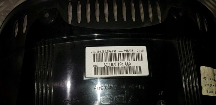 фото №11, Bmw 5 e60 e61 lci рестайлинг 2.0 3.0 d дизель спидометр рамка приборы 9194889 европа