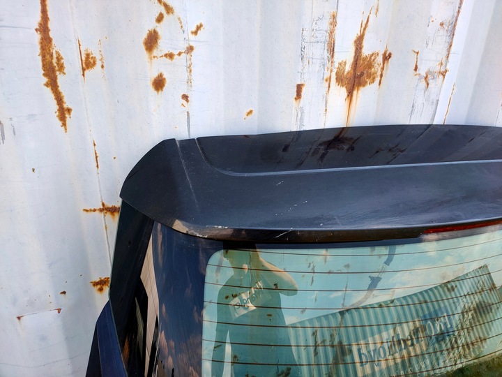 фото №7, Крышка багажника зад opel mokka лак чёрная з стекло