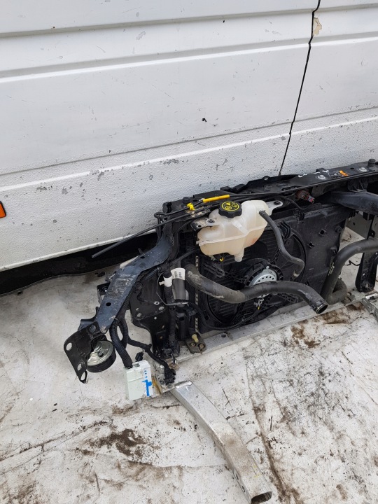 фото №10, Передняя панель радиатор opel corsa e 1.4