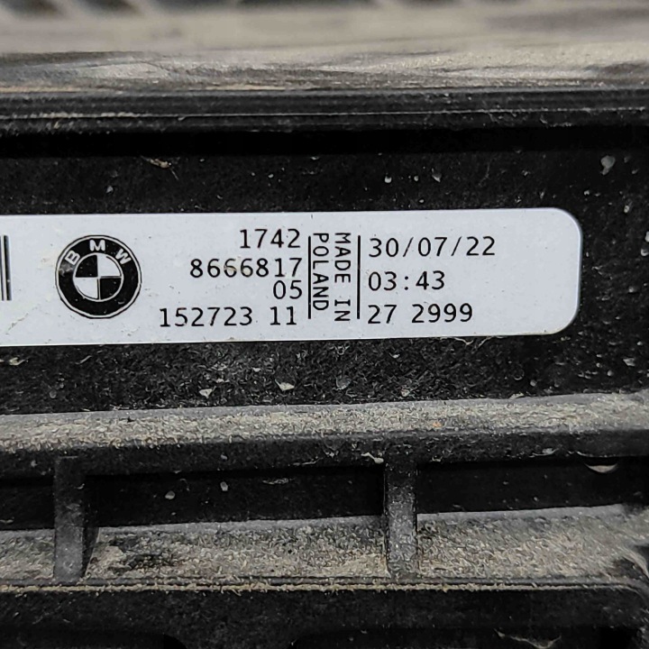 фото №9, Запчасти охлаждение bmw ix i20 8666817 30418008 240kw 2022