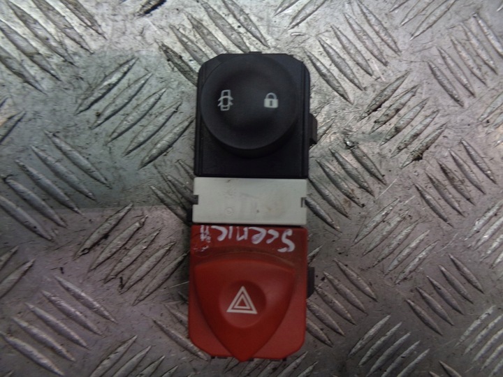 фото №1, Переключатель света аварийных renault scenic ii