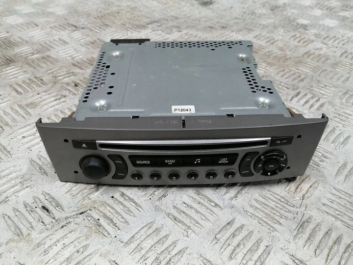 фото №1, Радіо peugeot 308 96766652xh