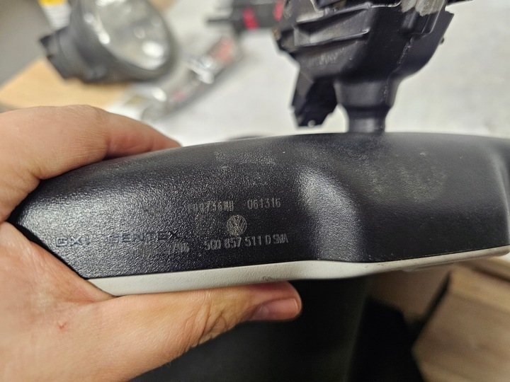 фото №15, Volkswagen golf vii зеркало внутренние фотохромный датчик 5g0857511d