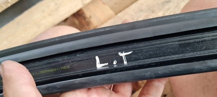 фото №6, A6 c7 4g рестайлінг s6 рамка прокладка гумова скла лівий зад sline 4g5839431