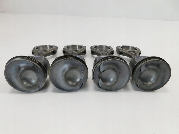 фото №13, Wał коленчатый вкладыши 4 поршни 1.6 fsi vw passat b6 touran octavia ii набор