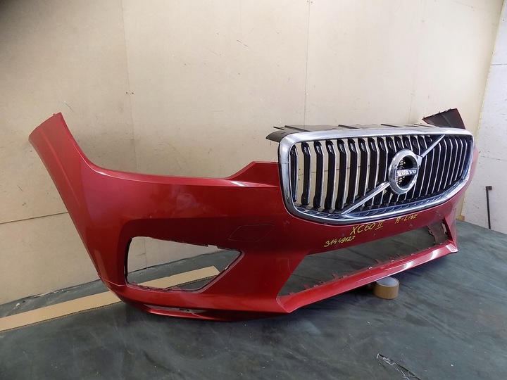 фото №9, Volvo xc60 ii r-design бампер перед переднє 31449127 решітка 0ryginał
