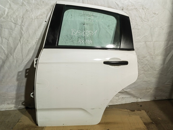фото №1, Двері лівий зад citroen c3 ii