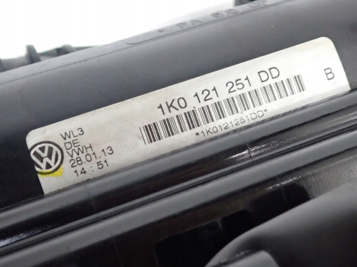 фото №10, Комплект радіатор основний  кондиціонера вентилятор vw touran i ii 1t 1.6 tdi 13r