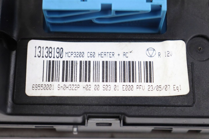 фото №7, Opel vectra c signum панель климат-контроля воздуховод 13138190