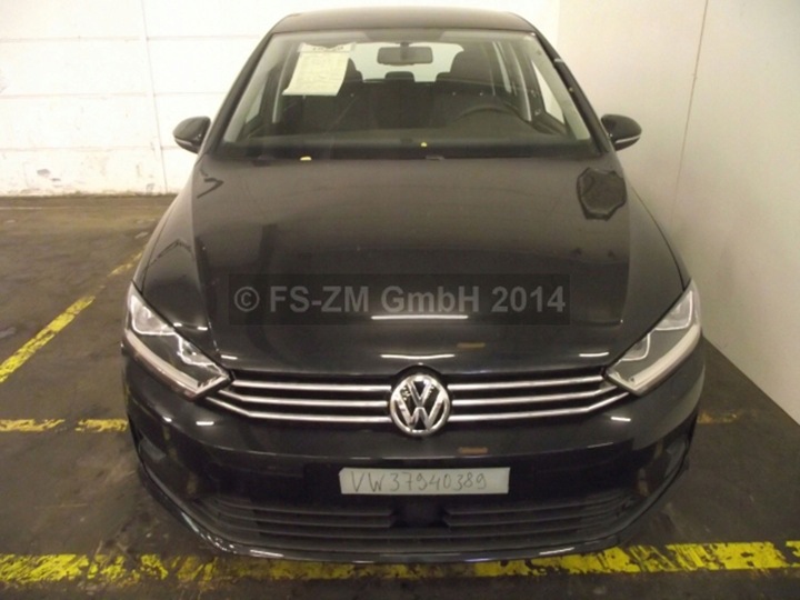 фото №15, Vw sportsvan перед капот крылья бампер pas lc9x цвет: глубокий чёрный prz