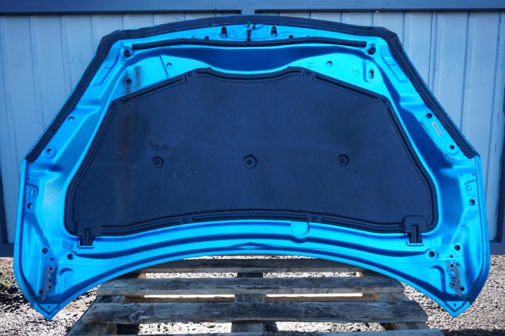 фото №10, Mazda 3 bl капот 38j синяя шумоизоляция 2008-2013rok