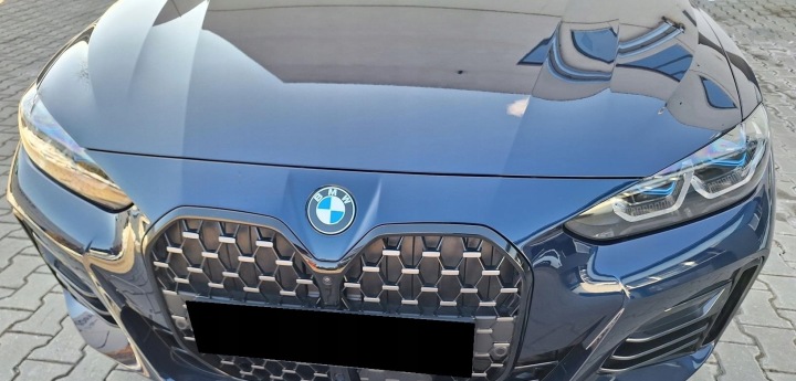 фото №16, Bmw i4 g26 м-пакет led чёрный бампер pas капот a300 c36 usa новая капот