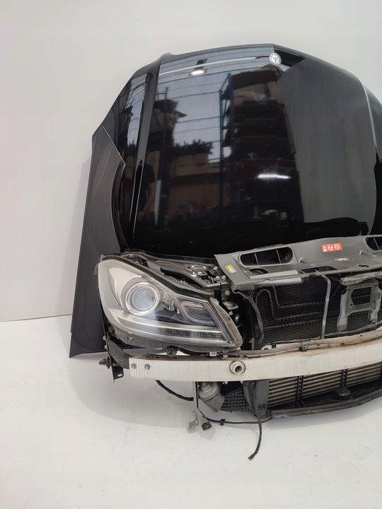 фото №9, Mercedes c w204 рестайлінг бампер amg капот крило pas переднє лампи bi ксенон