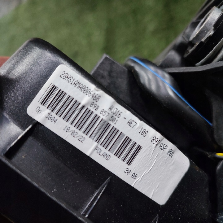 фото №9, Дзеркало ліві audi q4 e-tron 6-pin 89b857501