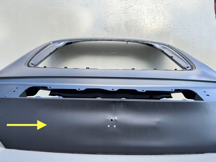 фото №11, Mercedes a290 x290 gt 43 4-door amg 18r- крышка крышка багажника зад