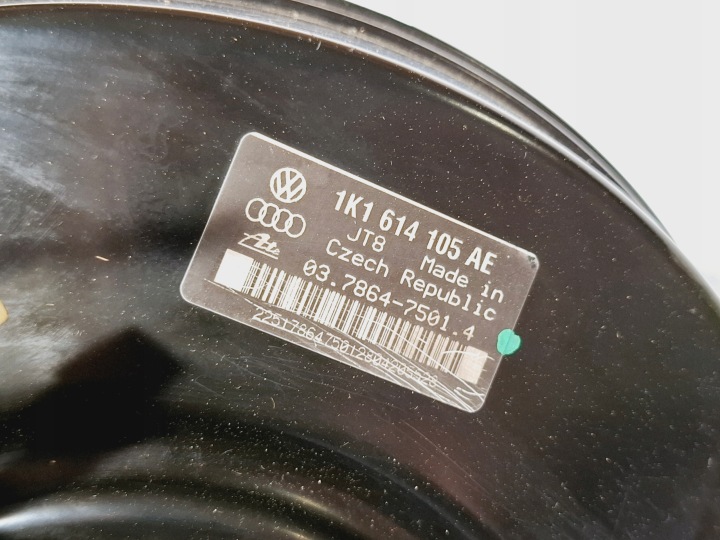 фото №8, Усилитель з главный тормозной цилиндр vw golf v 5 1k0 2003-2009 1k1614105ae