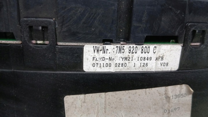 фото №6, Спидометр ford galaxy i 2.3b 00-06r 7m5920800c