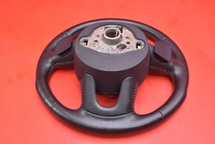 фото №6, Кермо шкіряний мультифункція пелюстки 4l0419091ak audi q7 4l рестайлінг 08-15