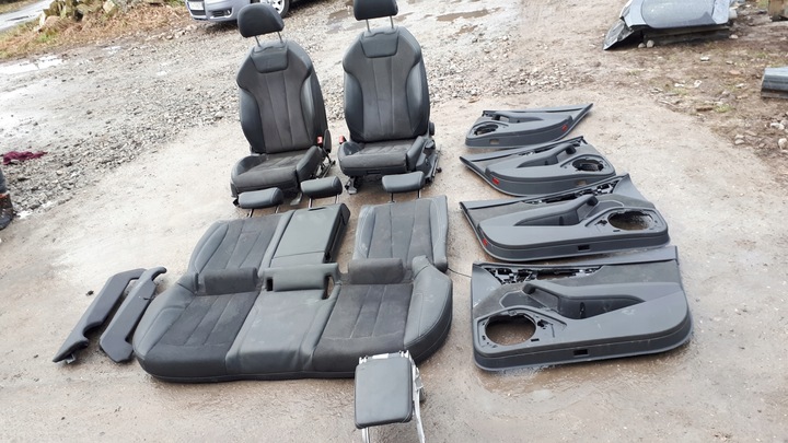 фото №16, A4 b9 рестайлинг сиденья алькантара подогрев sline диван