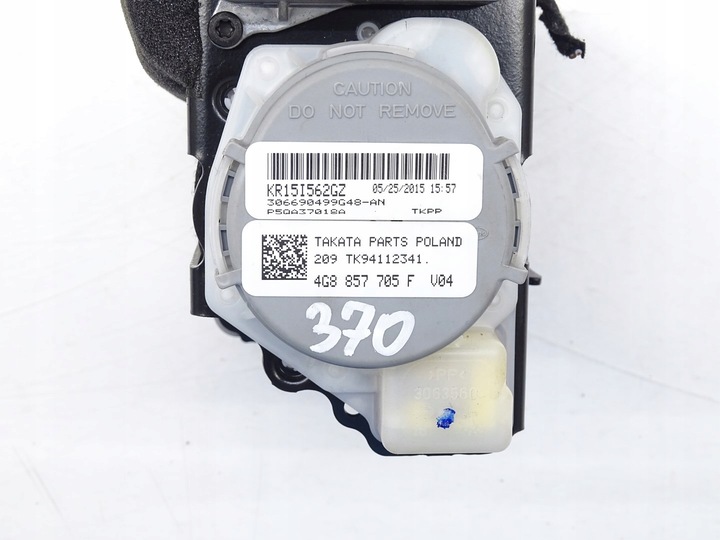 фото №5, Pas безопасности левый перед переднее водителя audi a6 c7 4g 4g8857705f