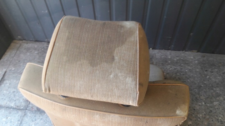 фото №12, Сидіння пасажира mercedes w124 жовтий