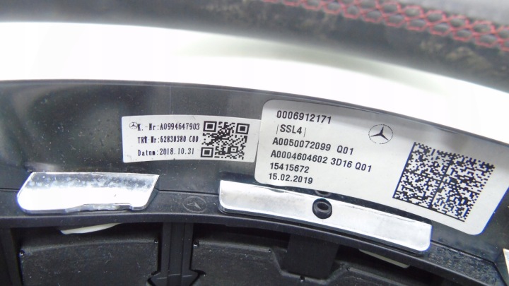 фото №15, Руль мультифункция лепестки mercedes w177 amg a0050072099