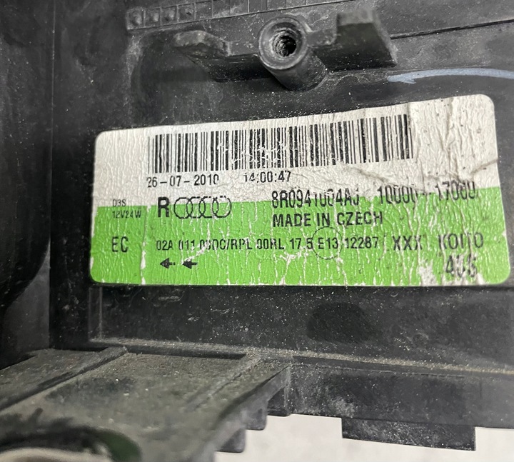 фото №9, Лампа права передня audi q5 8r bi ксенон праві перед