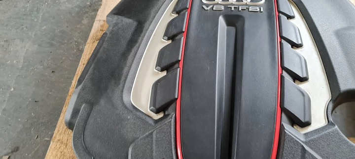 фото №9, S6 c7 4g рестайлинг защита верхняя крышка двигателя 4.0 tfsi 079103925ar s7 4g