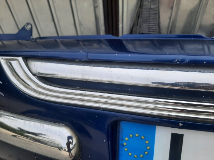фото №7, Бампер перед передній mini cooper r50 indi блакитний 862/5