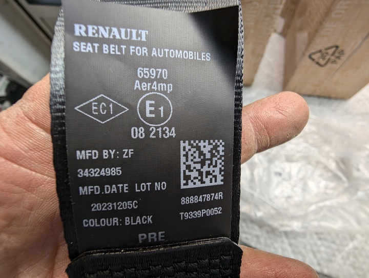 фото №8, Renault austral pas безпеки оригінал новий