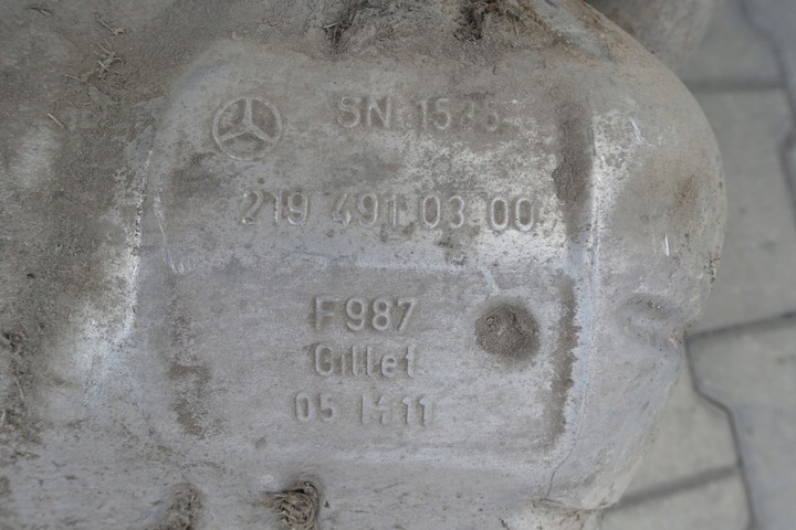 фото №6, Mercedes w219 cls cdi amg глушитель конечный выхлоп левый правый